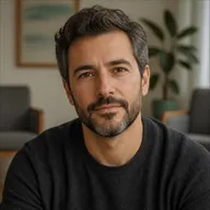 Retrato representativo de Marcos Vieira